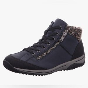 Rieker-Tex Lace Up Boots Ankle Boots Leather Size 41